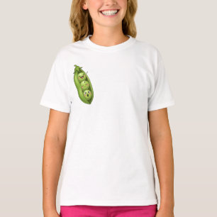 Kawaii Drei Erbsen in einer Schote Kinder T-Shirt