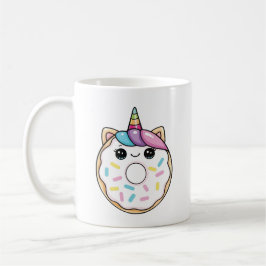 Kawaii-Einhorn-Donut  Kaffeetasse