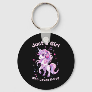Kawaii Einhorn K-Pop Liebhaber für Mädchen Fans Schlüsselanhänger