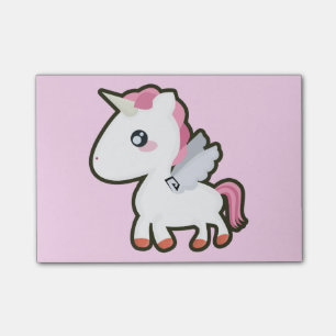 Kawaii Einhorn Post-it Klebezettel
