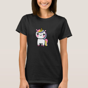 Kawaii Einhorn Tierliebhaber Süßes Einhorn T-Shirt