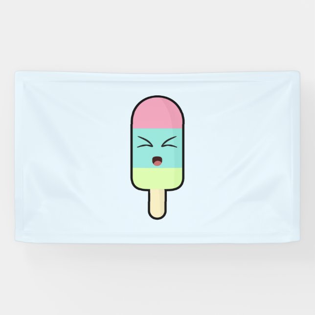 Kawaii Eiscreme Banner (Horizontal)