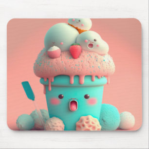 Kawaii-Eismousepad Mousepad