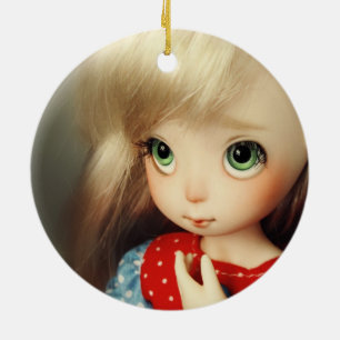 kawaii entzückendes Elfpuppe bjd schönes hübsches Keramik Ornament