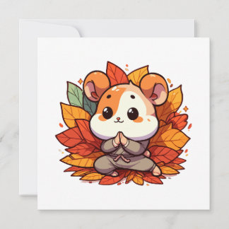 Kawaii Fallhamster Yoga