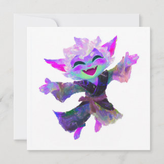 Kawaii Fantasy Birthday Celebration Einladung