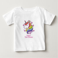 Kawaii Farbenfrohe Regenbogen Einhorn