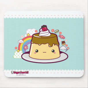 Kawaii Flan Mousepad