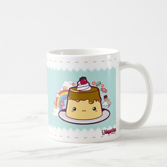 Kawaii Flan Tasse (Rechts)