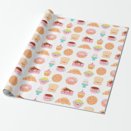 Kawaii Food Geschenkpapier
