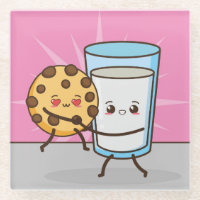 Kawaii Food Glass Untersetzer