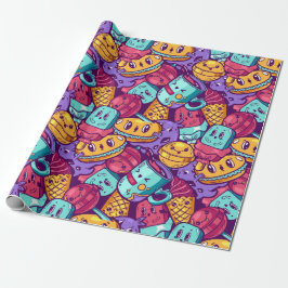 Kawaii Food Wrapping Paper Geschenkpapier