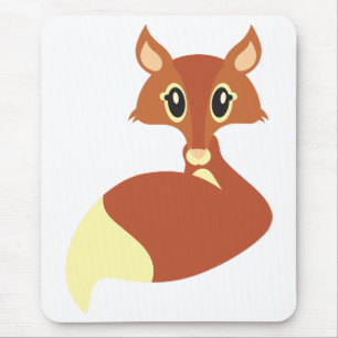 Kawaii Fox-Mäusematte Mousepad