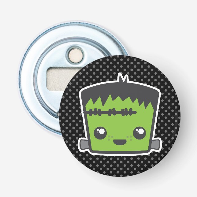 Kawaii Frankenstein Bottle Opener Flaschenöffner (Vorderseite)