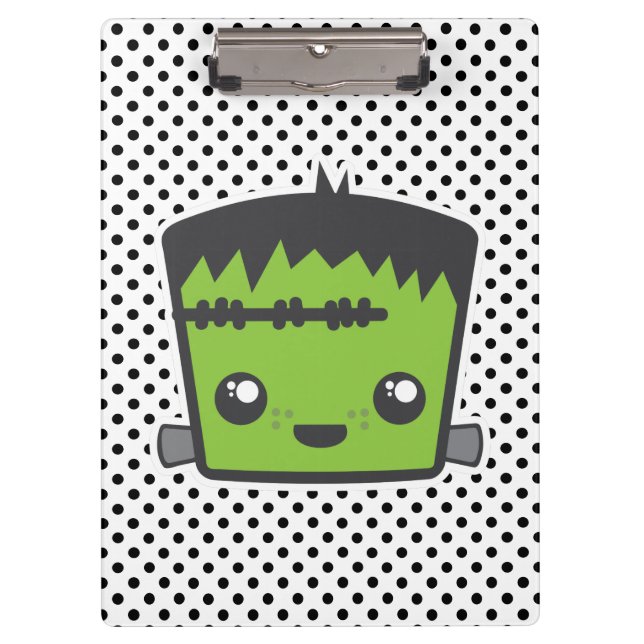 Kawaii Frankenstein Clip Board Klemmbrett (Vorderseite)