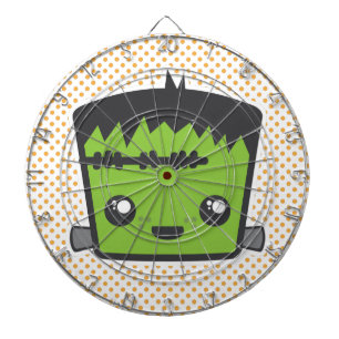 Kawaii Frankenstein Dart Board Dartscheibe