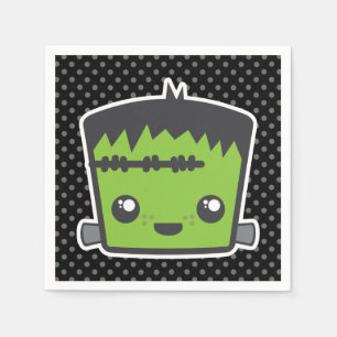 Kawaii Frankenstein Napkins Serviette