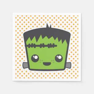 Kawaii Frankenstein Napkins Serviette