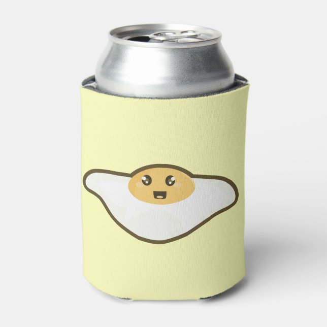 Kawaii Fried egg Dosenkühler (Kanne Vorderseite)