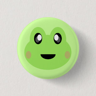 KAWAII FROG SUPER NIEDLICH SWEETY BUTTON