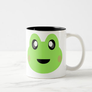 KAWAII FROG SUPER NIEDLICH SWEETY ZWEIFARBIGE TASSE