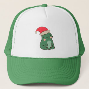 Kawaii Frog Weihnachts-Party Kostüm Truckerkappe