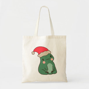 Kawaii Frog Weihnachtsgeschenk Tragetasche