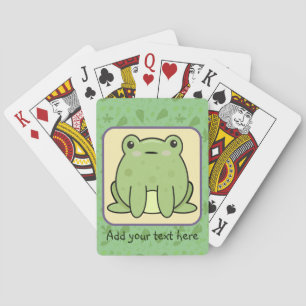 Kawaii Frosch Spielkarten