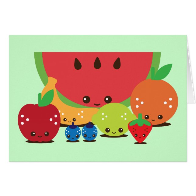 Kawaii Fruit Group (Vorderseite (Horizontal))