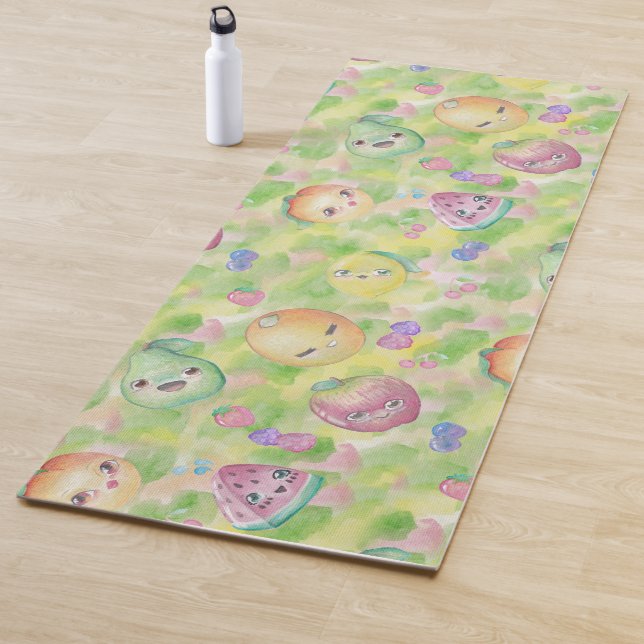 Kawaii Fruit Yoga Mat Yogamatte (Beispiel)