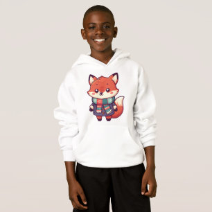 Kawaii-Fuchs für die Wintersaison Hoodie