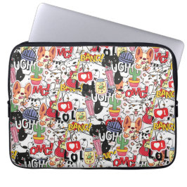 kawaii funny pet design - cute animal lover laptopschutzhülle