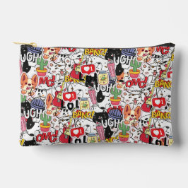 kawaii funny pet design - cute animal lover  zubehörtasche