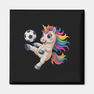 Kawaii Fußball Nur Mädchen, das Einhorn-Turnschuhe Magnet