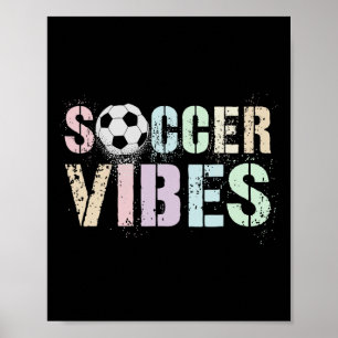 Kawaii Fußball Stimmung Tor Prinzessin Ziel Kinder Poster