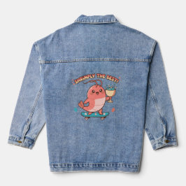 Kawaii-Garnele (ly) die Beste Jeansjacke