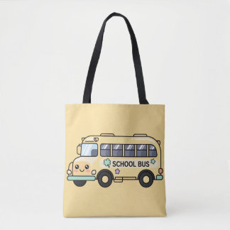 Kawaii Gelber Schulbus Lehrer Dankeschön