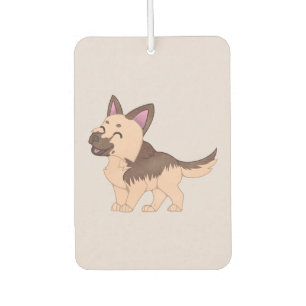 Kawaii German Shepherd Dog Autolufterfrischer