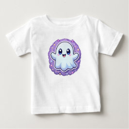 Kawaii Ghost Baby Bodysuit - Niedliches Halloween- Baby T-shirt