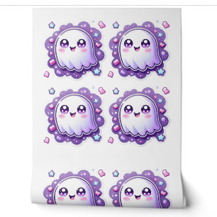Kawaii Ghost Wallpaper Niedliche Pastel Halloween  Tapete