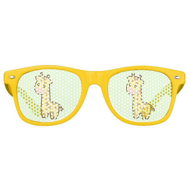 Kawaii Giraffe Partybrille (Vorderseite)