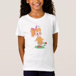 Kawaii Girl Blume "Olivia" Kinder T-Shirt