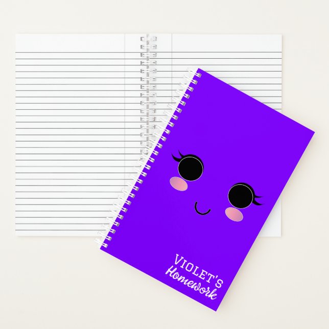 Kawaii-Girl-Notebook Notizbuch (Innen)