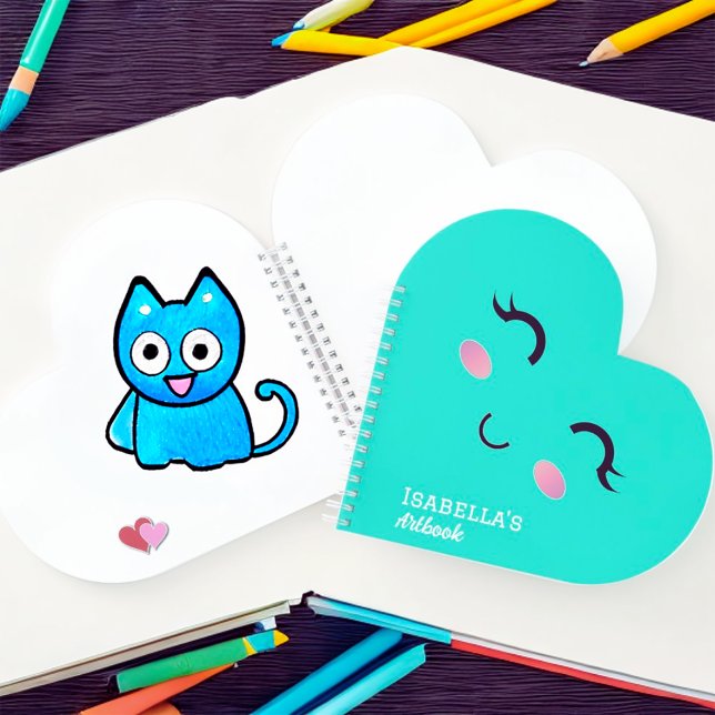 Kawaii-Girl-Notebook Notizbuch (Von Creator hochgeladen)