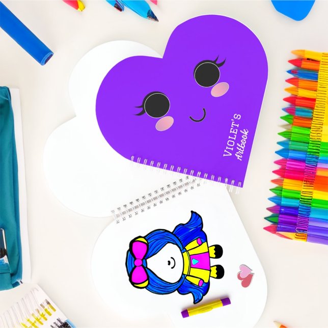 Kawaii-Girl-Notebook Notizbuch (Von Creator hochgeladen)