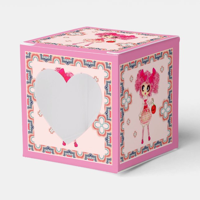 Kawaii Girl PinkyP Geschenkschachtel (Vorderseite)