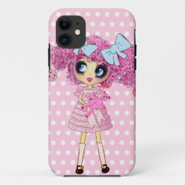 Kawaii Girl PinkyP niedlich mädchenhaft Case-Mate iPhone Hülle