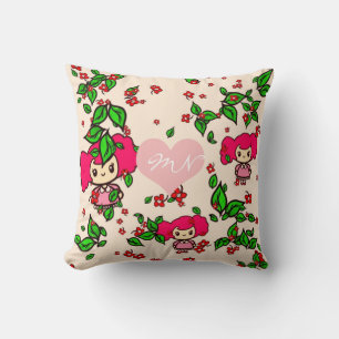 Kawaii Girl PinkyP SweetLolita Personalisiert Kissen