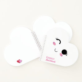 Kawaii Girl Spiral Notebook Notizbuch