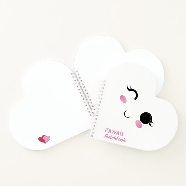 Kawaii Girl Spiral Notebook Notizbuch (Innenseite)